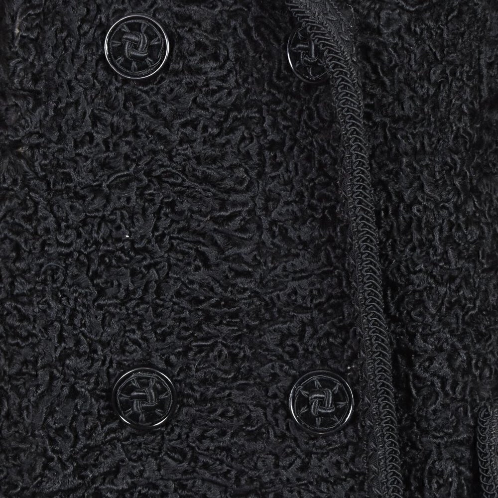 Vintage Furs By Leo Diutsh Black Coat - Picture 11 of 13